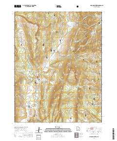Hilgard Mountain 2020 topographic map thumbnail