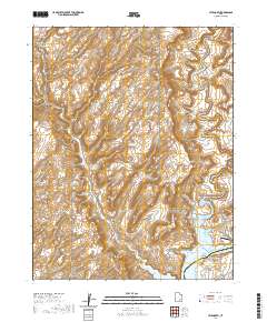 Hite North 2020 topographic map thumbnail