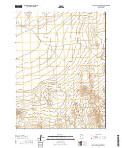 Hole-in-the-Wall Reservoir 2020 topographic map thumbnail