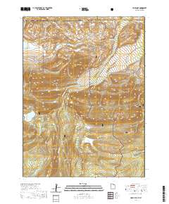 Hoop Lake 2020 topographic map thumbnail