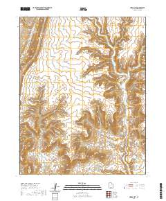 Horse Flat 2020 topographic map thumbnail