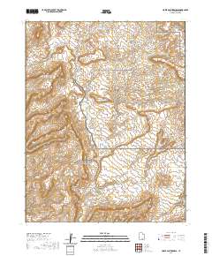 Horse Pasture Mesa 2020 topographic map thumbnail