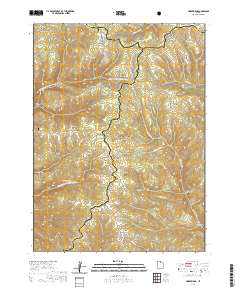 Horse Ridge 2020 topographic map thumbnail