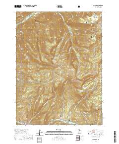 Hoyt Peak 2020 topographic map thumbnail