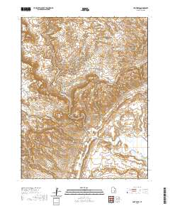 Hunt Draw 2020 topographic map thumbnail