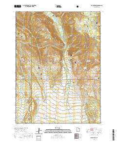Ice Cave Peak 2020 topographic map thumbnail