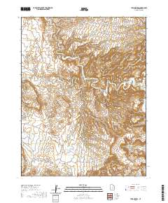 Ireland Mesa 2020 topographic map thumbnail