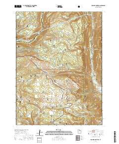 Iron Mine Mountain 2020 topographic map thumbnail