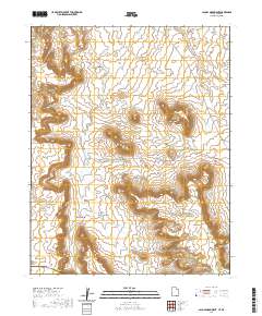 Jacobs Monument 2020 topographic map preview