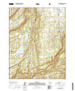 Jacobs Reservoir 2020 topographic map thumbnail