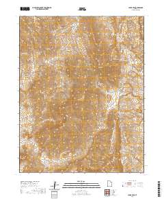 Jarvis Peak 2020 topographic map thumbnail