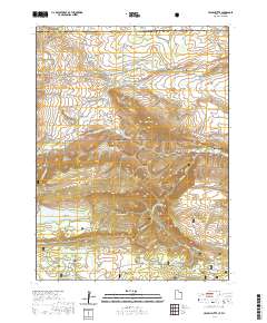 Jessen Butte 2020 topographic map thumbnail