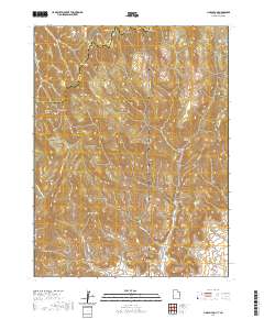 Jim Canyon 2020 topographic map thumbnail