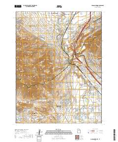 Jordan Narrows 2020 topographic map thumbnail