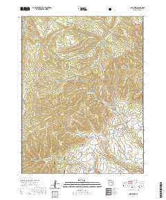 Jump Creek 2020 topographic map thumbnail