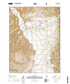 Kamas 2020 topographic map thumbnail