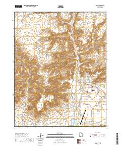 Kanab 2020 topographic map thumbnail