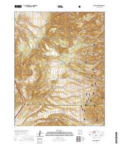 Kane Canyon 2020 topographic map thumbnail