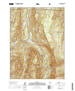 Lyman Lake 2020 topographic map thumbnail