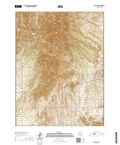 Maple Peak 2020 topographic map thumbnail