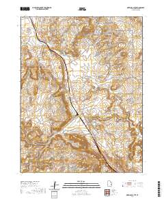 Merrimac Butte 2020 topographic map thumbnail