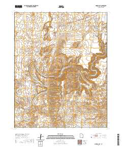Mexican Hat 2020 topographic map thumbnail