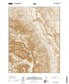 Mexican Mountain 2020 topographic map thumbnail