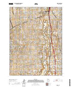 Midvale 2020 topographic map thumbnail