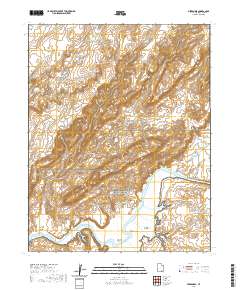 Mikes Mesa 2020 topographic map thumbnail