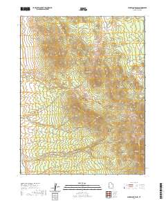 Miners Cabin Wash 2020 topographic map thumbnail