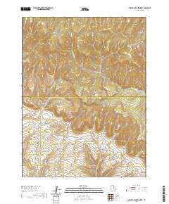 Minnie Maud Creek West 2020 topographic map thumbnail