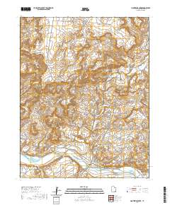 Montezuma Creek 2020 topographic map thumbnail