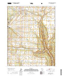 Monticello South 2020 topographic map thumbnail