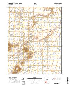 Monument Pass 2020 topographic map preview