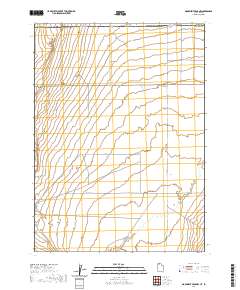 Monument Peak NW 2020 topographic map thumbnail