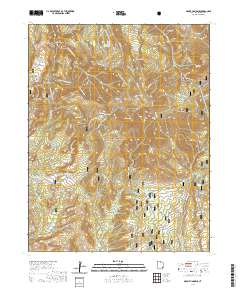 Mount Linnaeus 2020 topographic map thumbnail