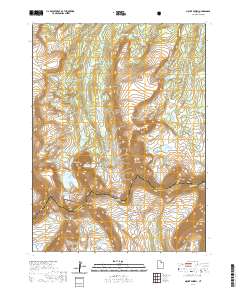 Mount Powell 2020 topographic map thumbnail