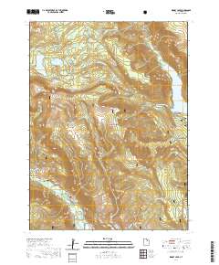 Kidney Lake 2020 topographic map thumbnail