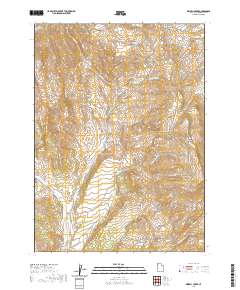 Kimbell Creek 2020 topographic map thumbnail