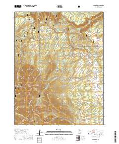 Mount Waas 2020 topographic map thumbnail