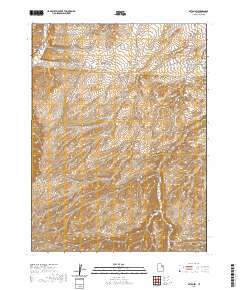 Myton SW 2020 topographic map thumbnail