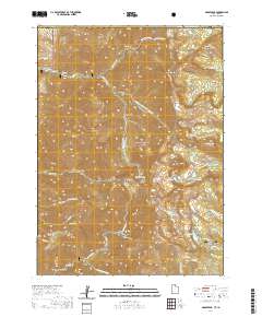 Naomi Peak 2020 topographic map thumbnail