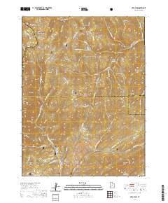 Nebo Basin 2020 topographic map thumbnail