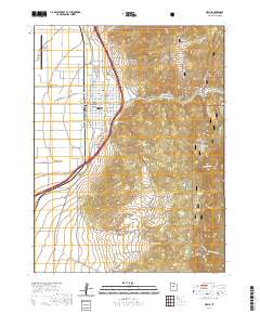 Nephi 2020 topographic map thumbnail