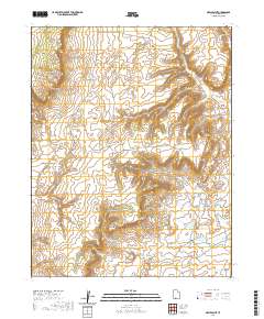 Nephi Point 2020 topographic map thumbnail