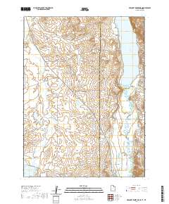 Neponset Reservoir NE 2020 topographic map thumbnail