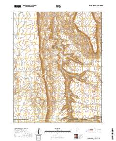 No Mans Mesa South 2020 topographic map thumbnail
