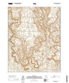 No-Mans Island 2020 topographic map thumbnail
