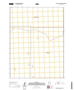 North of Gold Hill Wash 2020 topographic map thumbnail