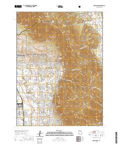 North Ogden 2020 topographic map thumbnail